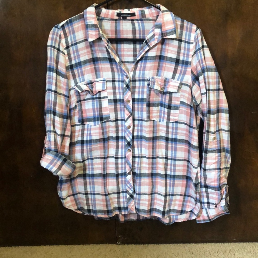 Button down western shirt